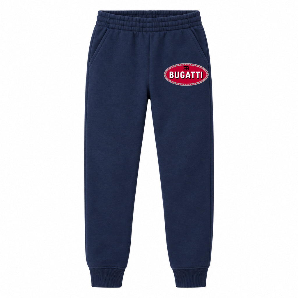 Bugatti youth jogger sweatpants in Navy Blue, Youth Large ages 10–12