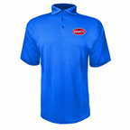 Bugatti polyester polo — Blue — source logo on left chest
