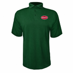 Bugatti polyester polo — Forest Green — source logo on left chest