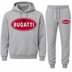 Bugatti Grey hoodie joggers set front