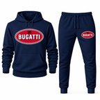 Bugatti Navy hoodie joggers set front