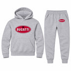 Bugatti youth hoodie jogger set, Sports Grey, Youth Large ages 10–12