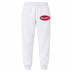 Bugatti youth jogger sweatpants in White, Youth Large ages 10–12