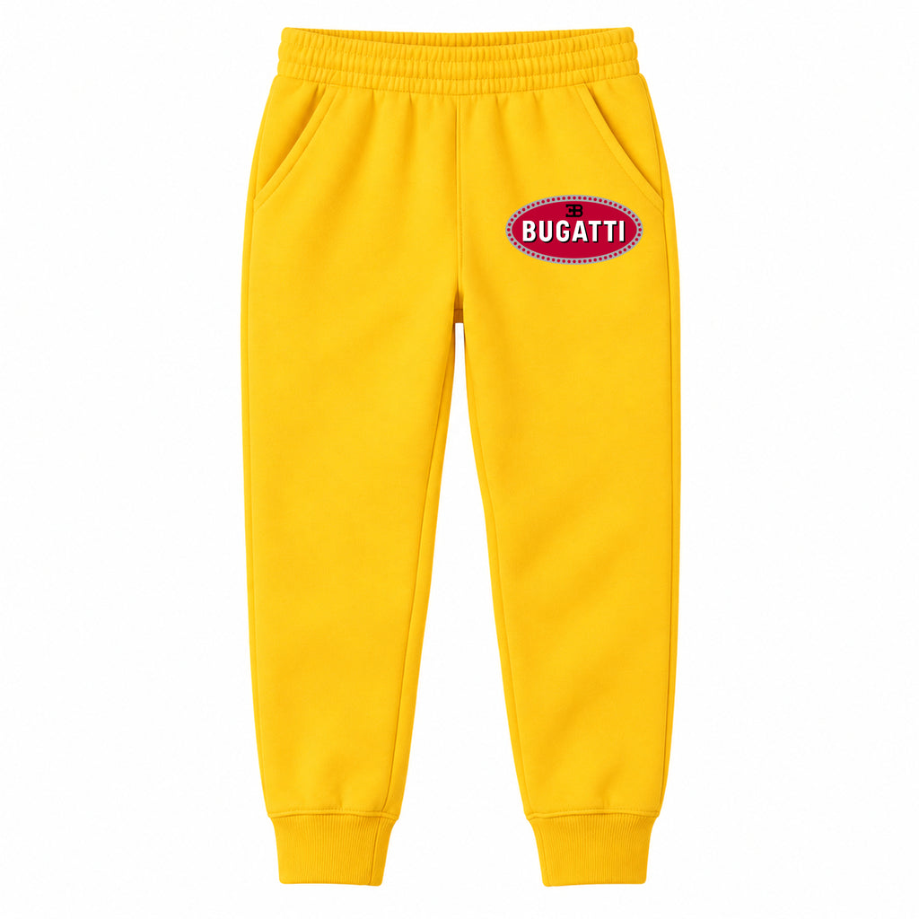 Bugatti youth jogger sweatpants in Yellow, Youth Large ages 10–12