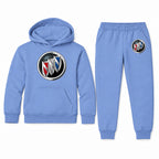 Buick youth hoodie jogger set, Carolina Blue, Youth Large ages 10–12
