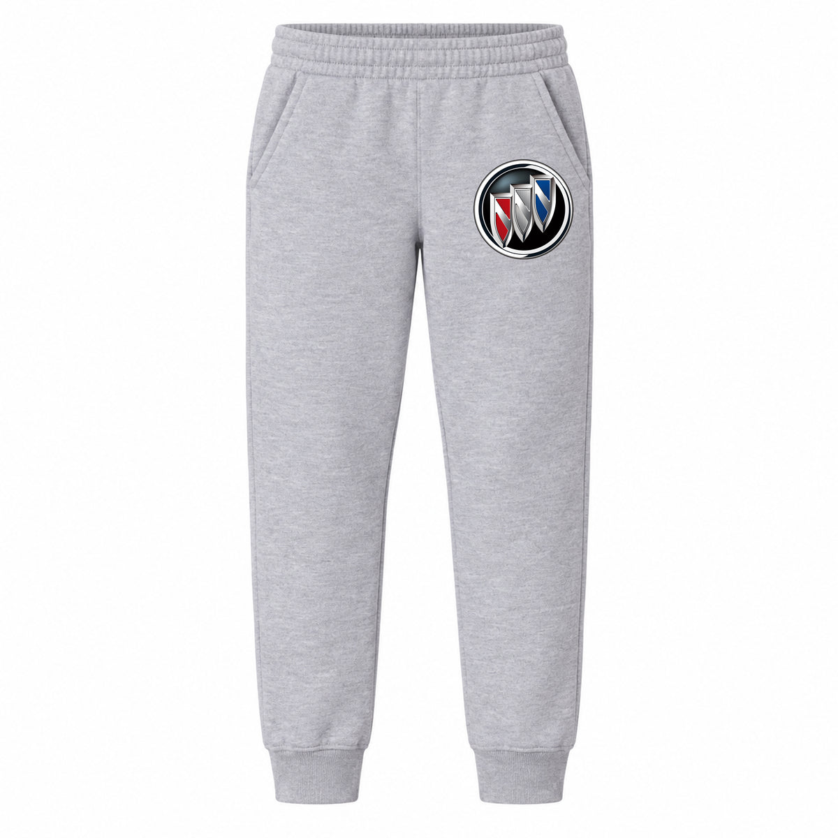 Buick youth jogger sweatpants in Grey, Youth Large ages 10–12