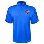 Buick polyester polo — Blue — source logo on left chest