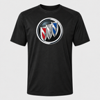 Buick polyester T-shirt — Black — original logo