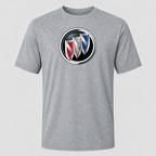 Buick polyester T-shirt — Grey — original logo