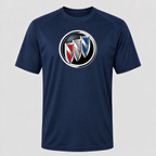 Buick polyester T-shirt — Navy — original logo