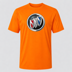 Buick polyester T-shirt — Orange — original logo