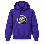 Buick - Youth Large Hoodie (Ages 10–12) | Color: Purple