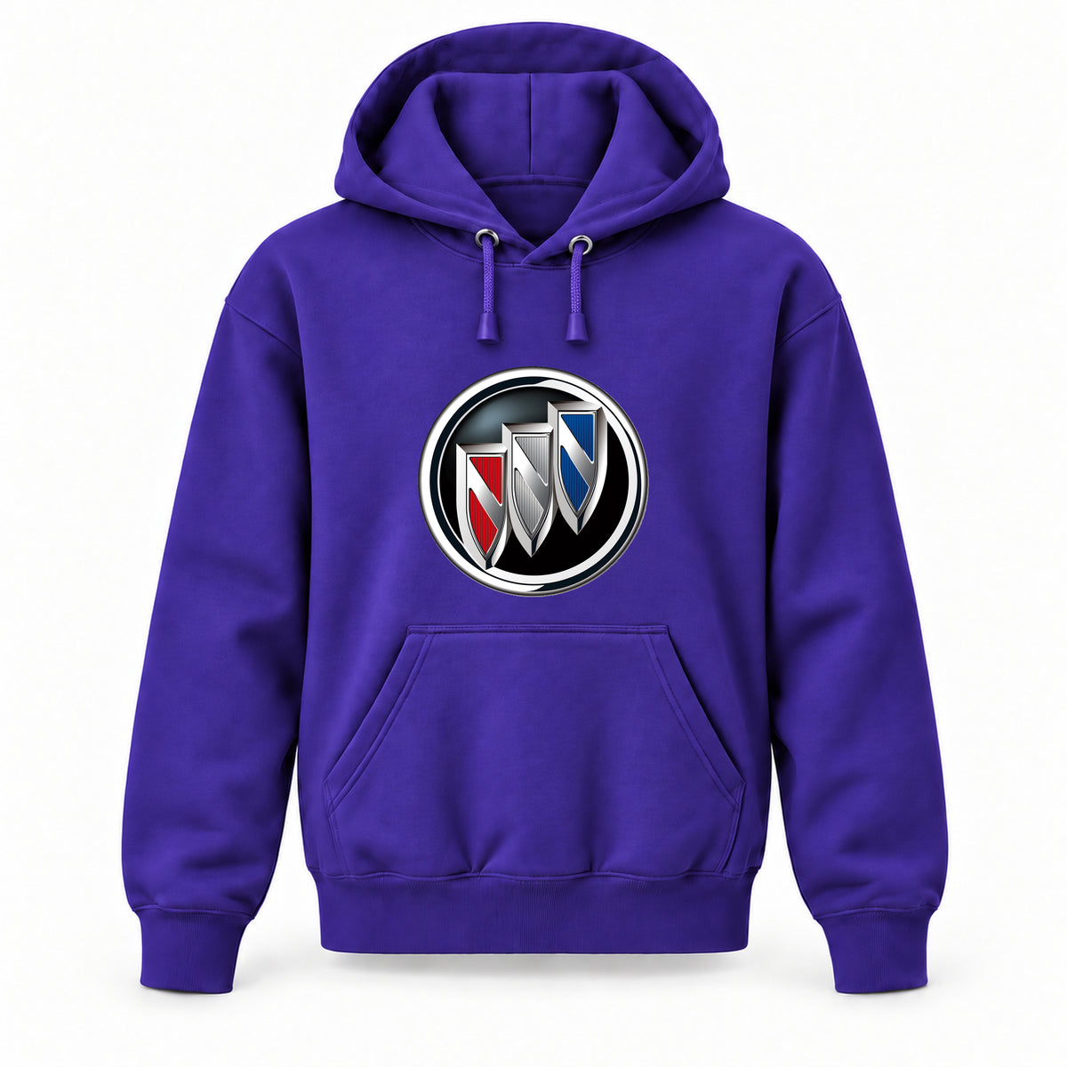 Buick - Youth Large Hoodie (Ages 10–12) | Color: Purple