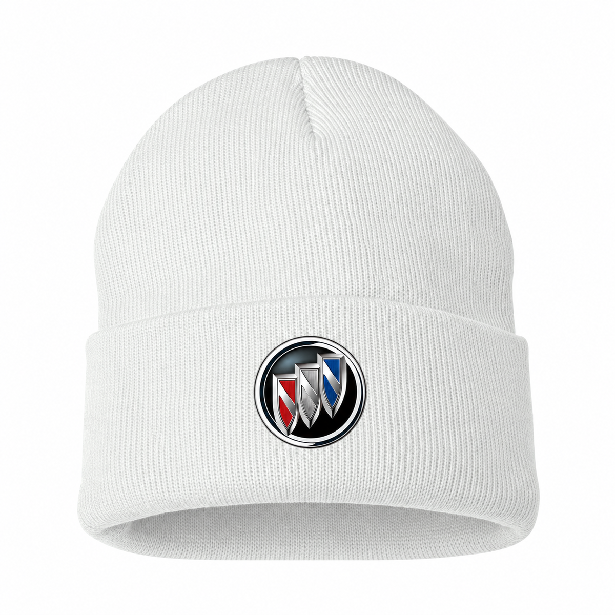 Buick White beanie front main