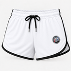 Buick women's tanktop and shorts set Shorts detail | Color: White |