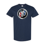 Youth Kids Buick Car Cotton T-Shirt | Color: Navy | Main