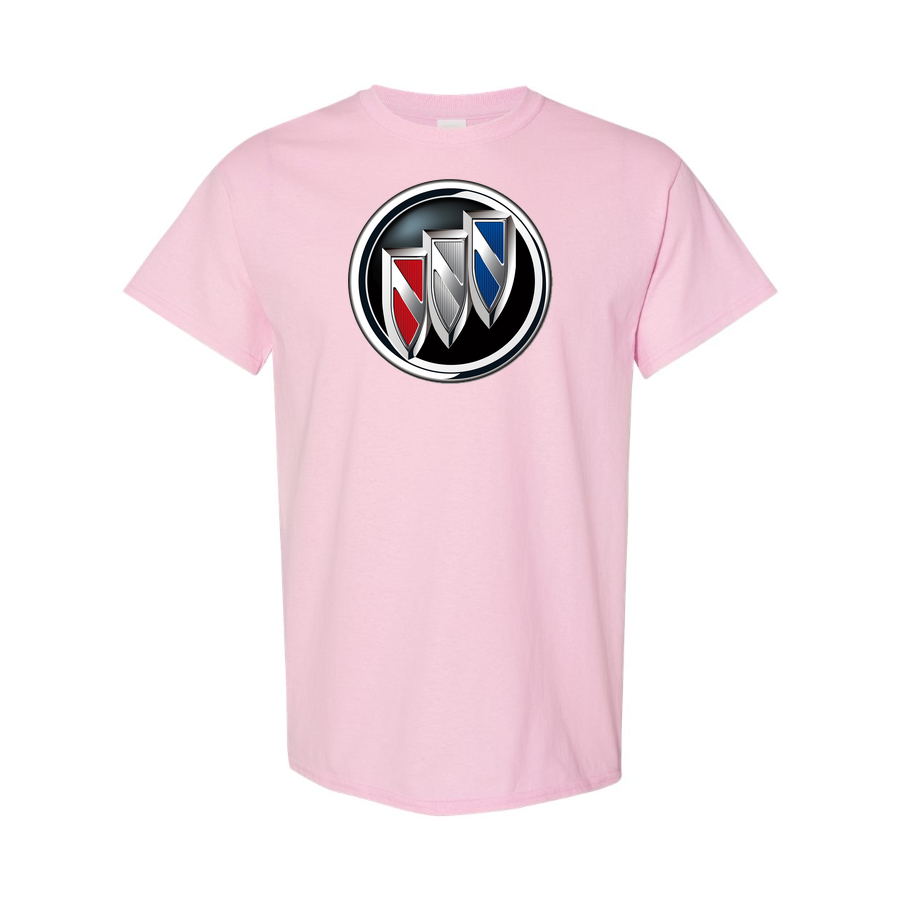 Youth Kids Buick Car Cotton T-Shirt | Color: Pink | Main
