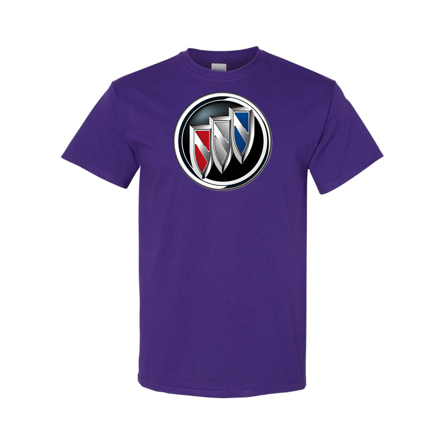 Youth Kids Buick Car Cotton T-Shirt | Color: Purple | Main