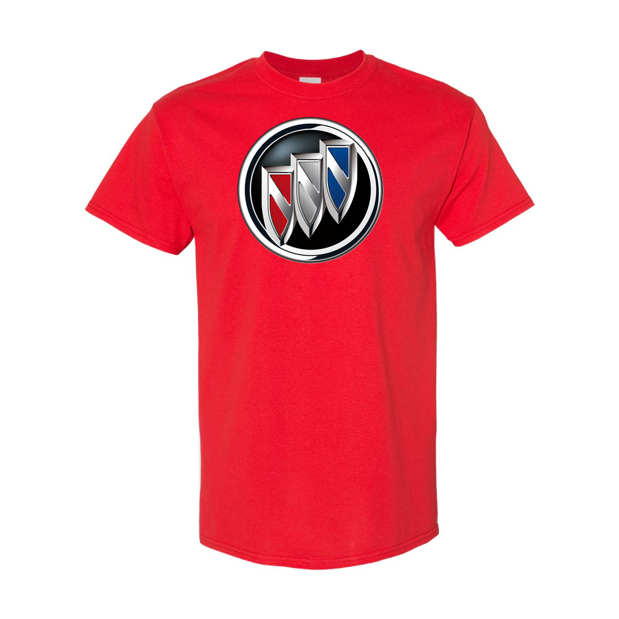 Youth Kids Buick Car Cotton T-Shirt | Color: Red | Main