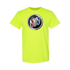 Youth Kids Buick Car Cotton T-Shirt | Color: Safety Green | Main