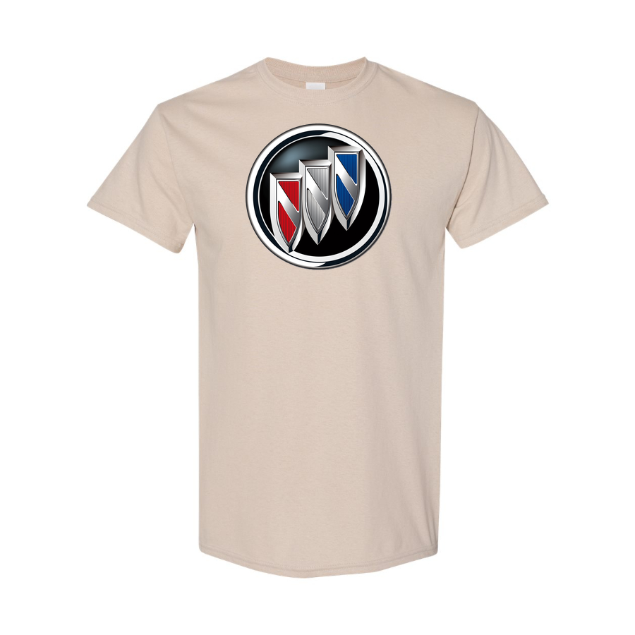 Youth Kids Buick Car Cotton T-Shirt | Color: Tan | Main