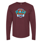 Men's Paw Patrol Cartoon Long Sleeve T-Shirt