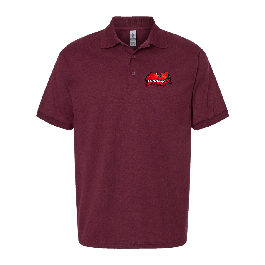 Men's Tekken 8 Game PS5 Dry Blend Polo