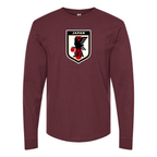Men's Japan National Soccer Team Long Sleeve T-Shirt