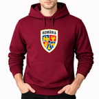 Men's Romania National Soccer Team Pullover Hoodie