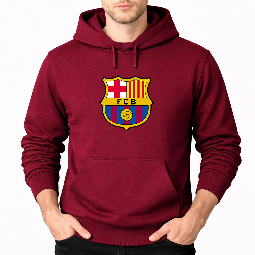 Men's F.C. Barcelona Soccer Pullover Hoodie