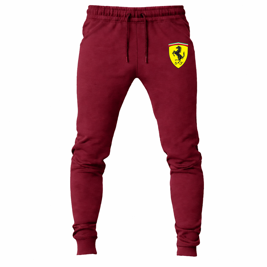 Men’s Ferrari Motorsport Car Joggers Sweatpants