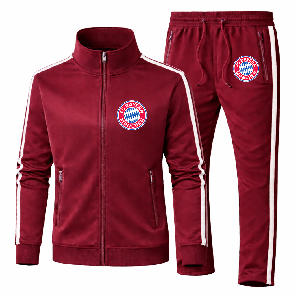 Men's F.C. Bayern Munchen Soccer Logo Dri-Fit TrackSuit