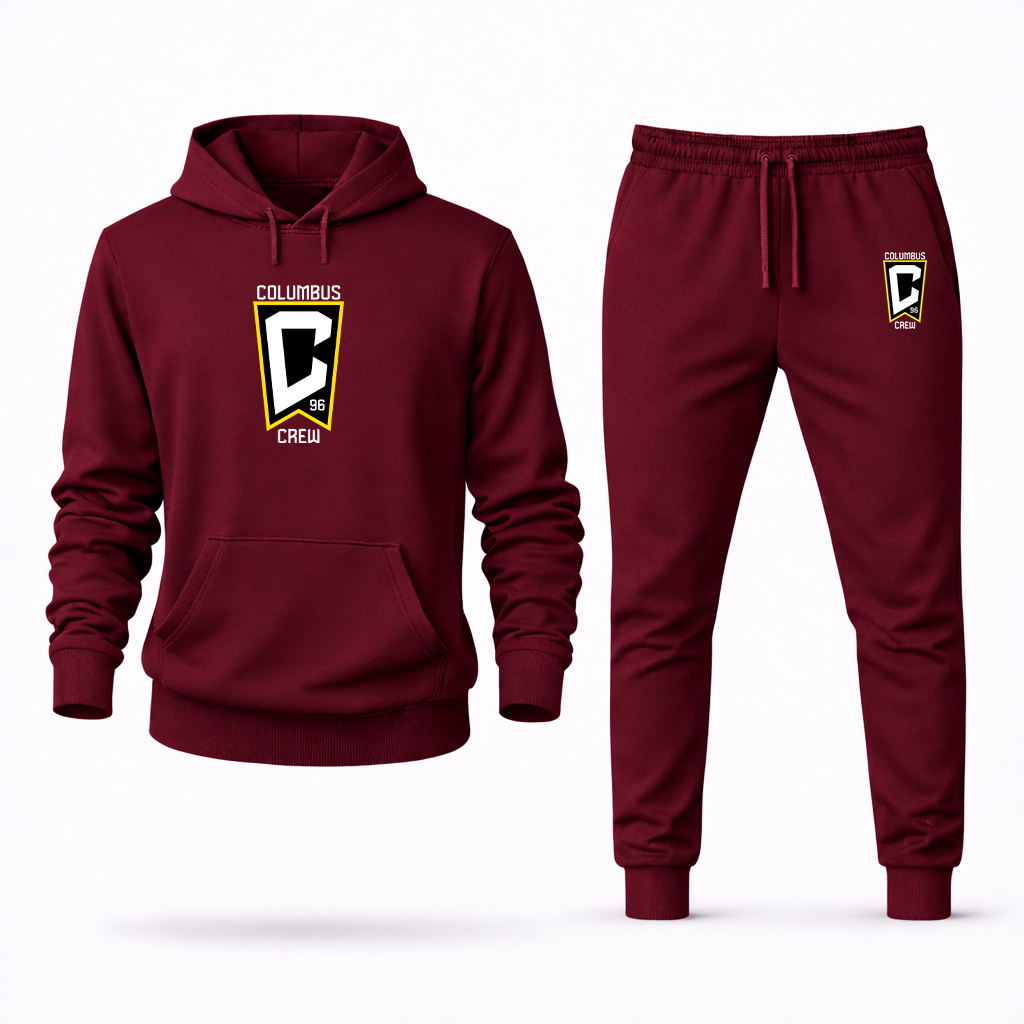 Men's Columbus Crew FC Hoodie Joggers Set