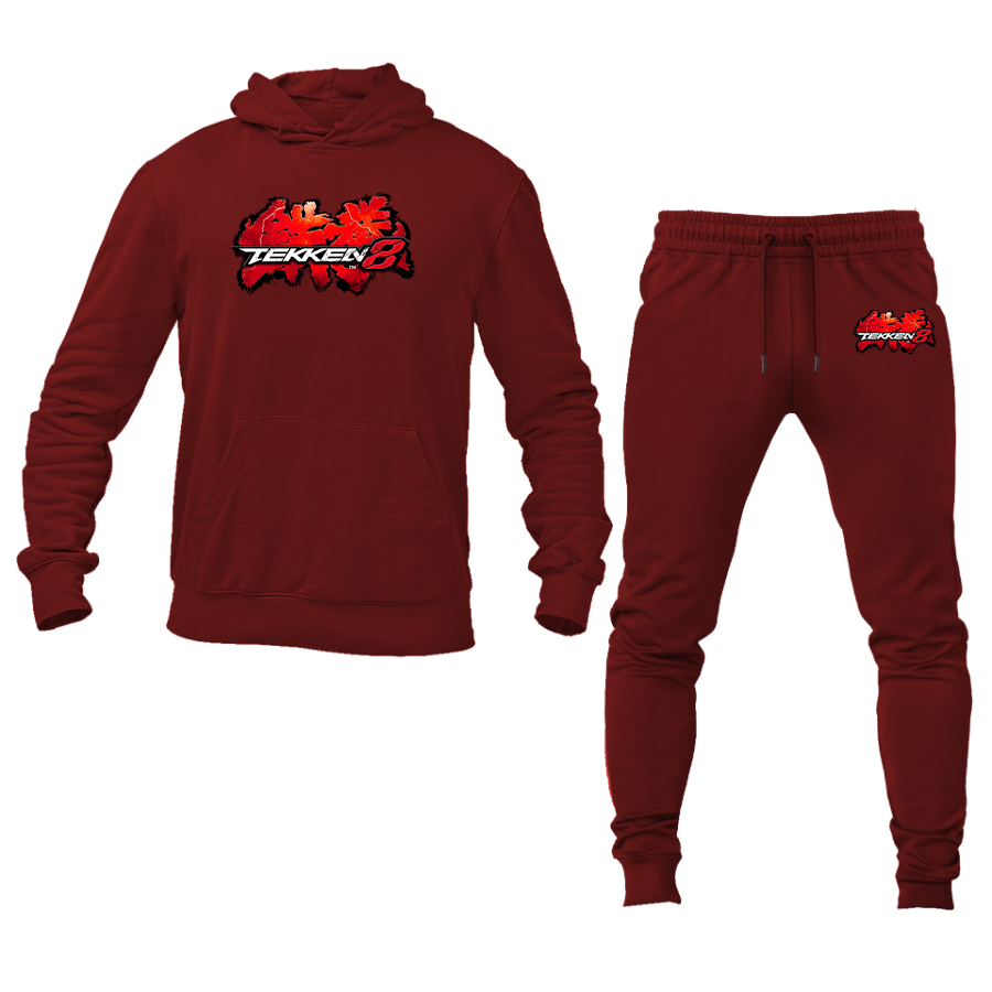 Men's Tekken 8 Game PS5 Hoodie Joggers Set
