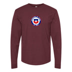 Men's Chile National Soccer Team  Long Sleeve T-Shirt
