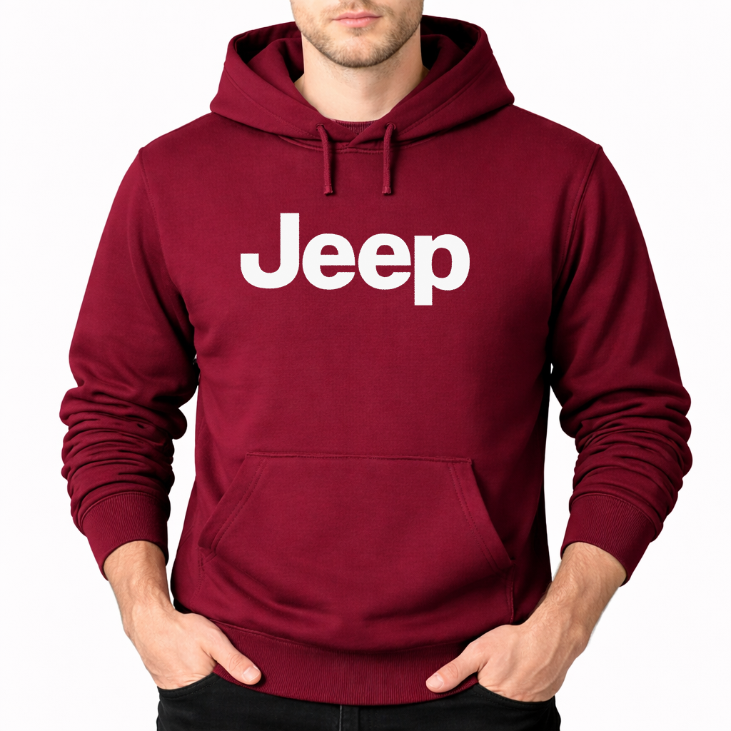Men’s Jeep Car Pullover Hoodie