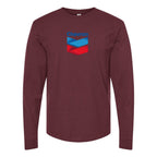 Men's Chevron Gas Station  Long Sleeve T-Shirt