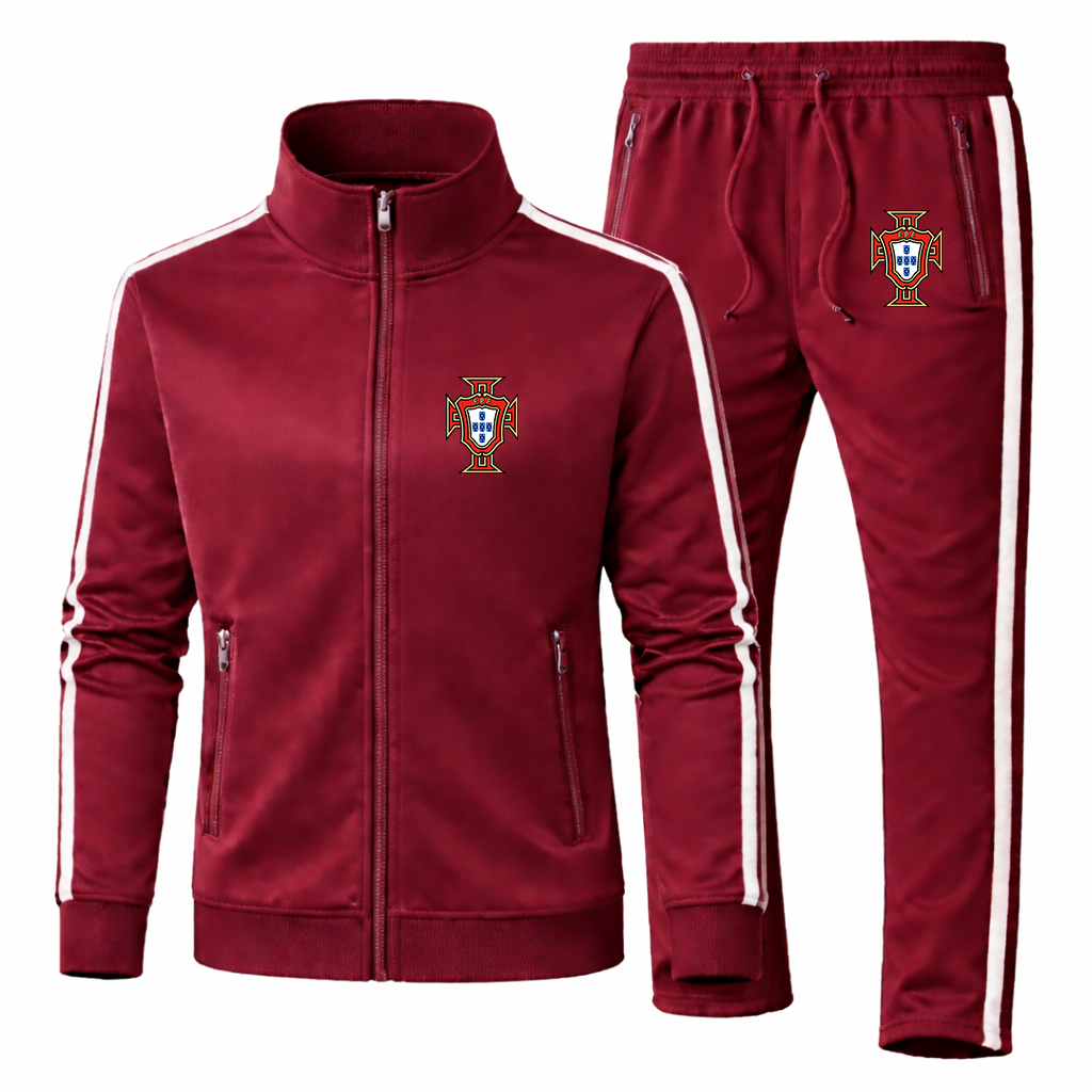 Men's Portugal National Soccer Team Dri-Fit TrackSuit