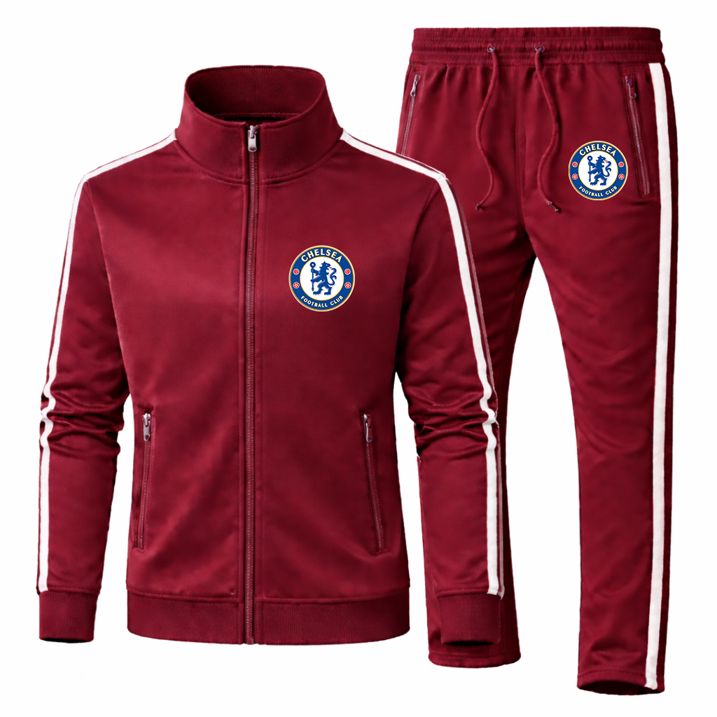 Men's Chelsea Soccer Logo Dry-Fit TrackSuit