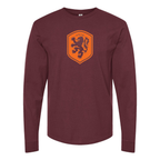 Men's Netherlands National Soccer Team Long Sleeve T-Shirt