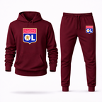 Men's Olympique Lyonnais FC Hoodie Joggers Set