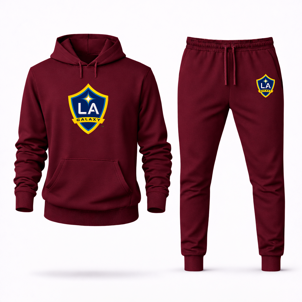 Men's LA Galaxy FC Hoodie Joggers Set