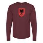 Men's Albania National Soccer Team Long Sleeve T-Shirt