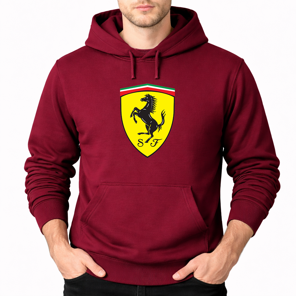 Men’s Ferrari Motorsport Car Pullover Hoodie