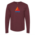 Men's Citgo Gas Station Long Sleeve T-Shirt