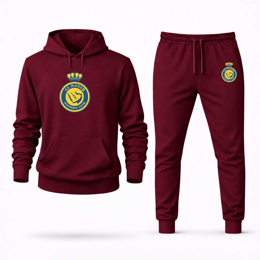Men's Al Nassr FC Hoodie Joggers Set