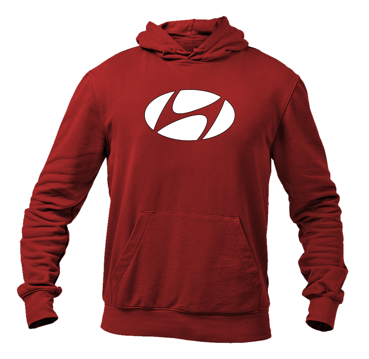 Men's Hyundai New Logo Car  Pullover Hoodie