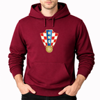 Men's Croatia National Soccer Team Pullover Hoodie