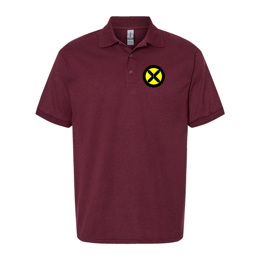 Men's X-Men Marvel Comics Superhero Dry Blend Polo