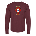 Men's Portugal National Soccer Team Long Sleeve T-Shirt